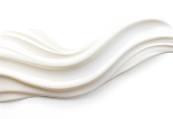 White cream swirl background