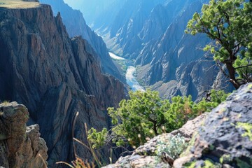 Discovering the Unmatched Beauty of Black Canyon of the Gunnison National Park: A Deep, Black Canyon Carved by River