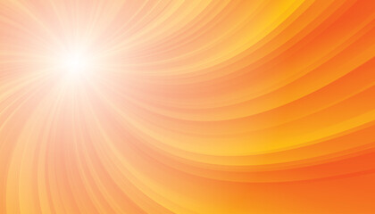 Sunburst vector illustration with radiant sun ray background, retro style