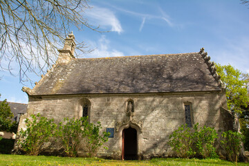 La chapelle de la Salle à Lanmérin en Côtes d'Armor - Bretagne France