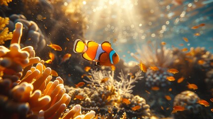 In a marine conservation area sustainable fishing practices and marine protected areas are established to promote biodiversity conservation and restore degraded ecosystems