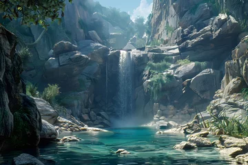  waterfall in yosemite © Nature creative