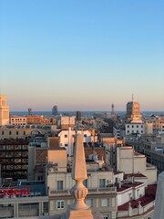 Fototapeta na wymiar Barcelona Skyline View