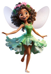 PNG Cartoon fairy doll toy