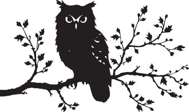  owl on a branch
