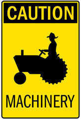 Farm safety sign