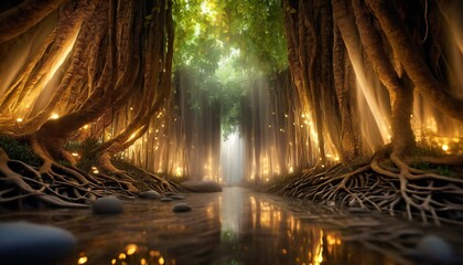 An illustration that makes you feel like you've wandered into a fantasy world.