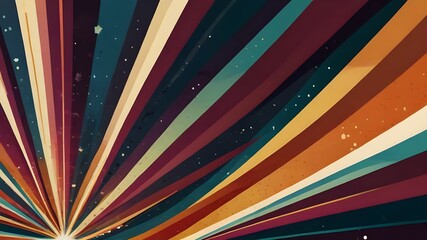 retro background with stripes    stripes around a sunburst. vector background with an abstract line pattern of stars. Sunlight shining on ornamental elements. Illustration in vector format