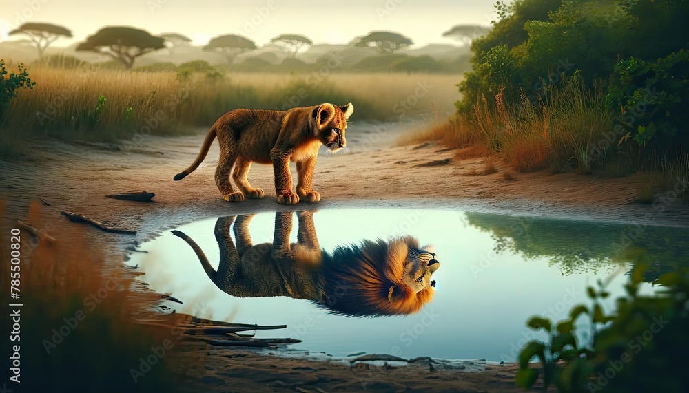 Aufkleber here's the image based on your description i've included a tiger in a river, surrounded by various a