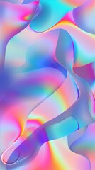 modern vibrant pink and blue abstract wallpaper with flowing shapes