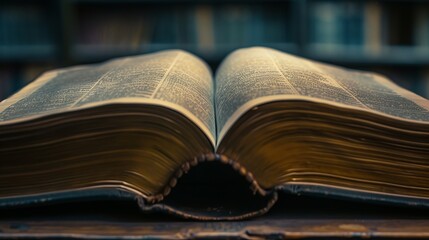 Obraz premium Transparent Book