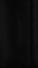 Vertical textured abstract background with black color waves. Minimalist style, monochrome
