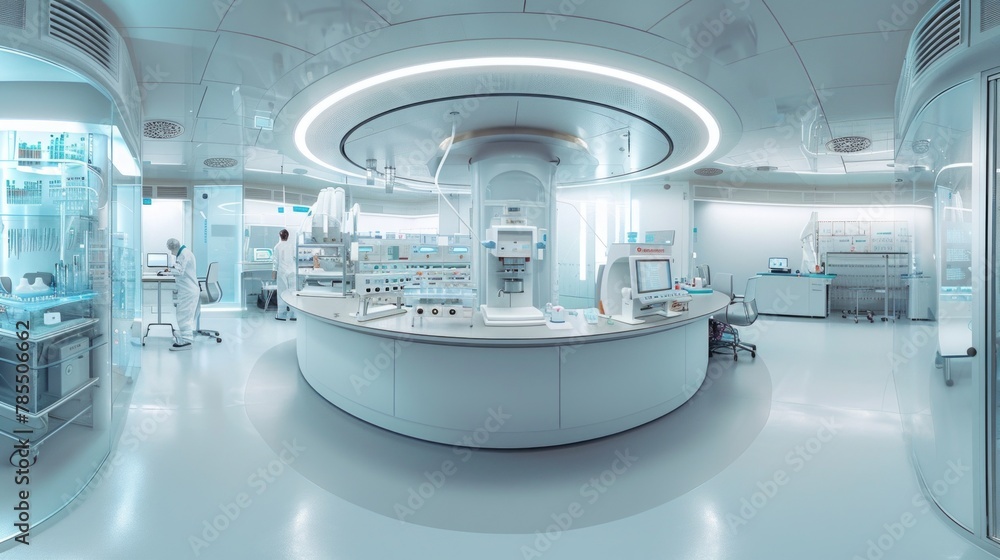 Poster automated drug design lab with ai-driven equipment