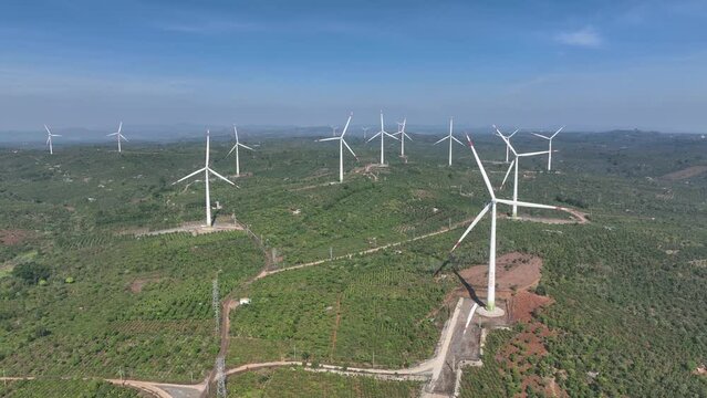 Dak Doa wind power field, Gia Lai province