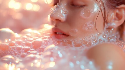Relaxing Bubble Bath Experience