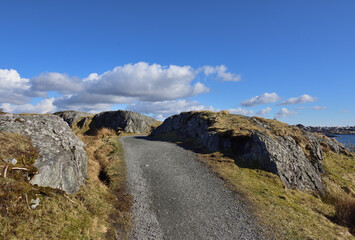 Wanderweg in Norwegen