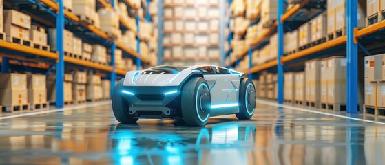 Workshop on the use of autonomous vehicles in warehouse operations and goods transportation