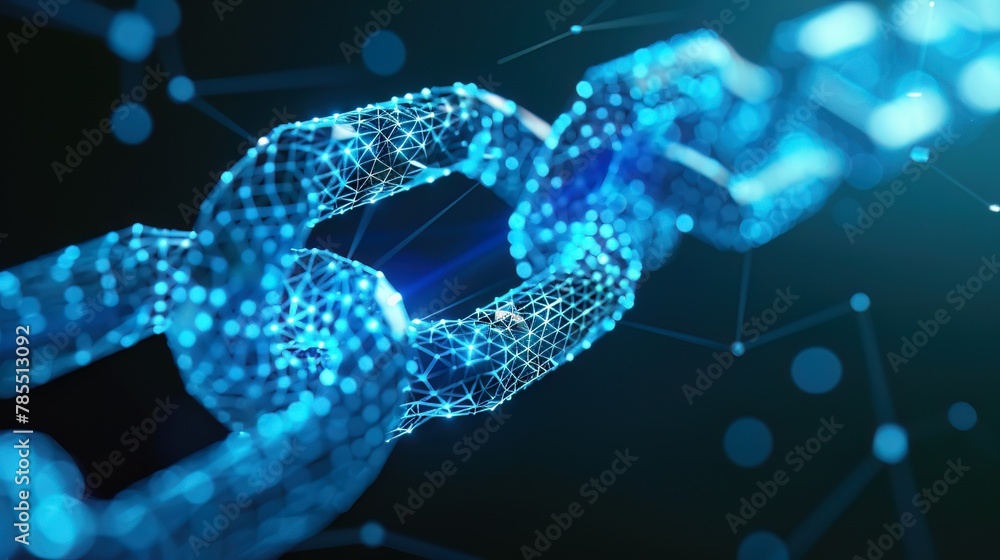 Poster seminar on the integration of blockchain technology in logistics for enhanced transparency