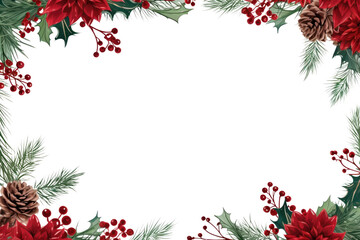 PNG  Christmas frame backgrounds pattern plant