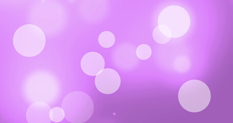 Image of dots over violet background