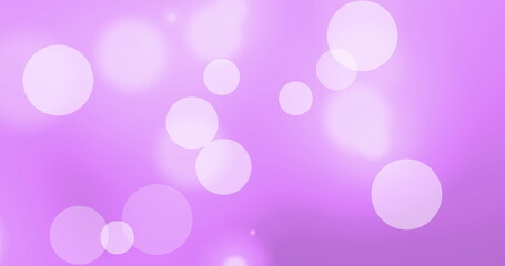 Image of dots over violet background
