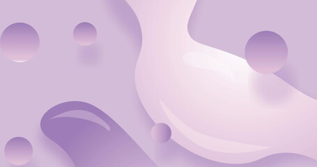 Fototapeta na wymiar Image of icon over shapes on purple background