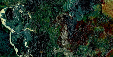 Abstract Delight with a Multitude of Colors and Patterns