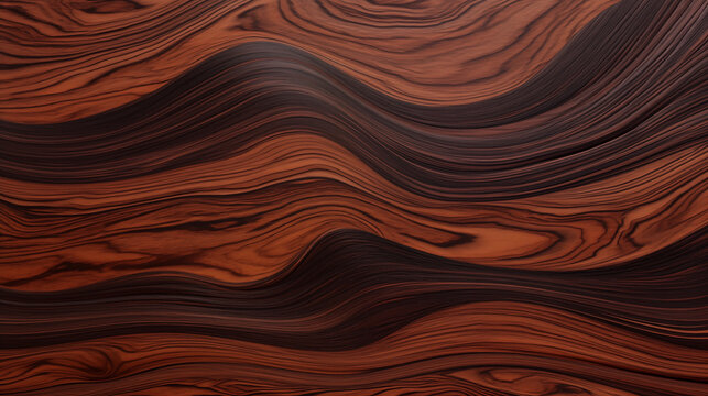 Lacquered Background of African Blackwood