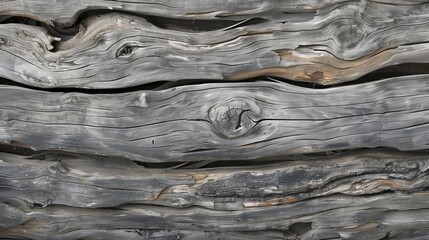 Natural Driftwood Texture Background - obrazy, fototapety, plakaty