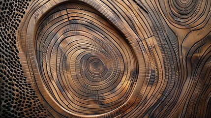 Natural Wood Background: Authentic Texture