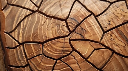 Authentic Wood Background: Untreated