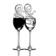 silhouette of person