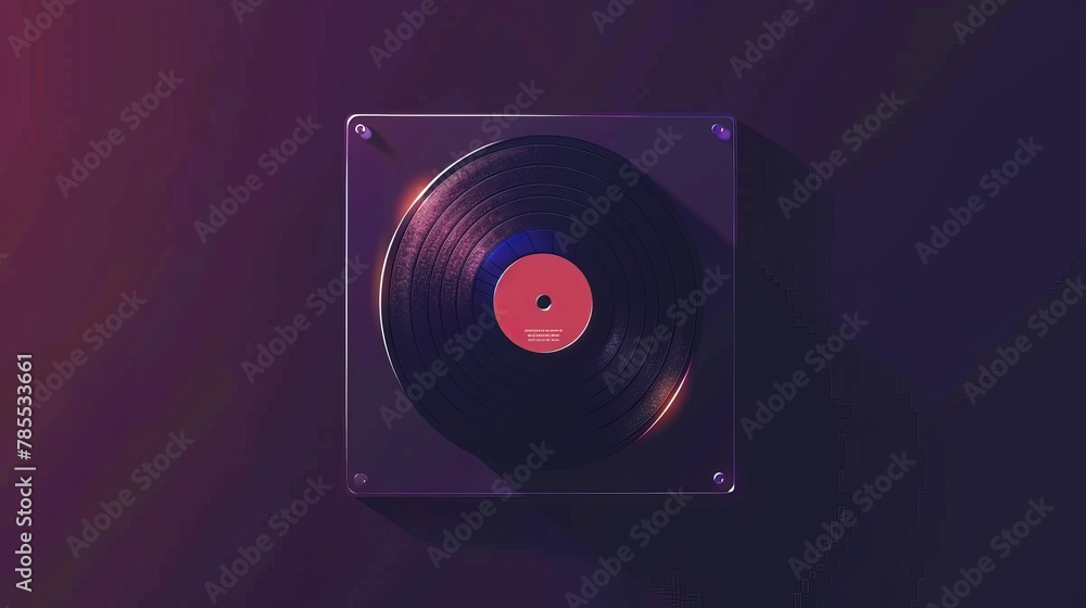 Poster cd wrap sleeve package realistic modern element pack with fold and wrinkle square clear material eff