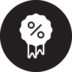 badge glyph icon
