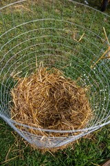 Kartoffelturm im Garten selber bauen, Anbau Kartoffeln, Selbstversorgung
