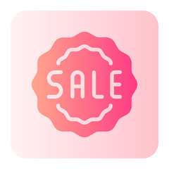 sale gradient icon