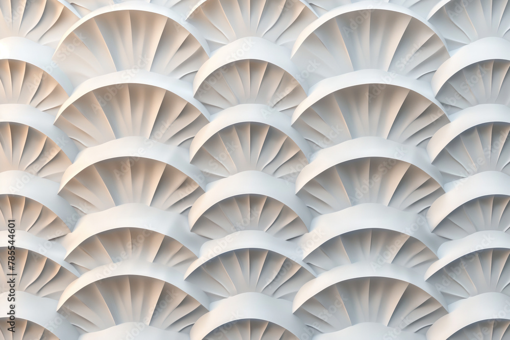 Poster sophisticated abstract 3d pattern. background image. created with generative ai technology.