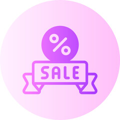 sale gradient icon