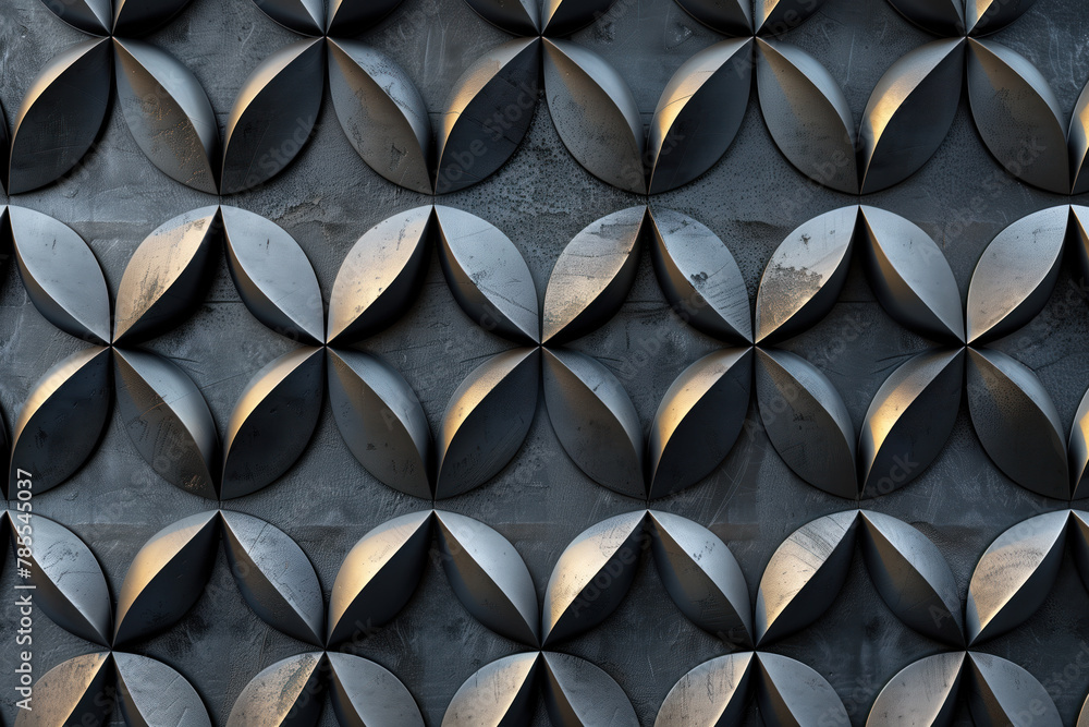 Poster sophisticated abstract 3d pattern. background image. created with generative ai technology.