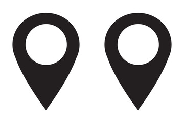 GPS map location icon - obrazy, fototapety, plakaty