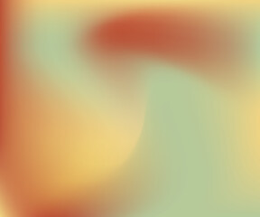 Earth Tone Abstract Gradient Background, Red and Green Color, Soft Light Pattern, Colorful Wallpaper Texture,  Ecology Concept for Your Graphic Design