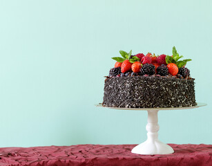 festive dessert cake for treat