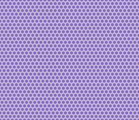 Tileable abstract background. Mauve color on matching background. Simple hexagon pattern with inner solid cells. Regular hexagon shapes. Seamless pattern. Tileable vector illustration.