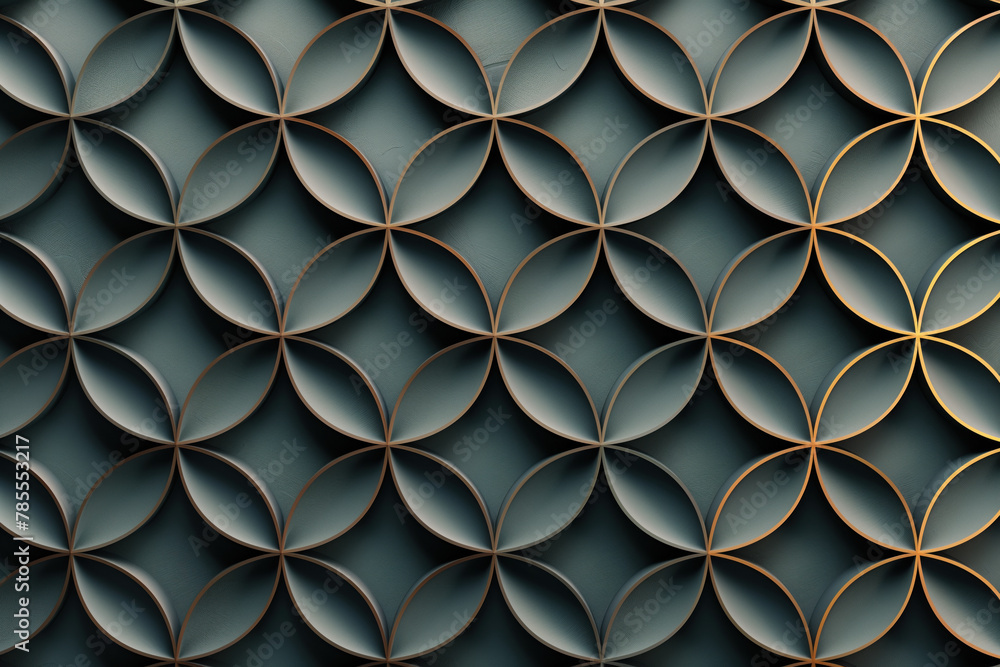 Poster sophisticated abstract 3d pattern. background image. created with generative ai technology.