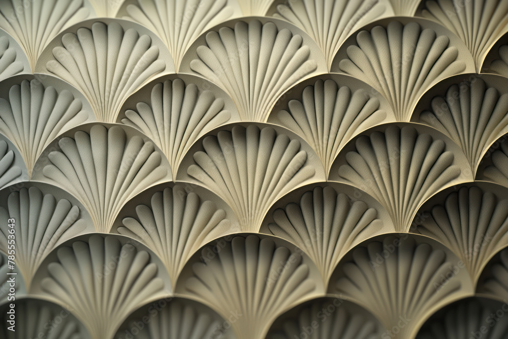 Poster sophisticated abstract 3d pattern. background image. created with generative ai technology.
