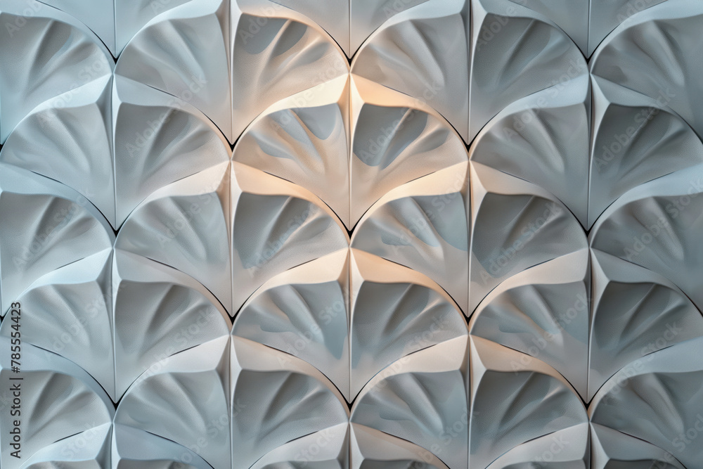 Poster sophisticated abstract 3d pattern. background image. created with generative ai technology.