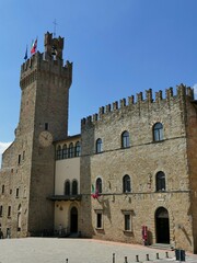 Le Palazzo dei Preiori, actuel hôtel-de-ville d’Arezzo en Toscane