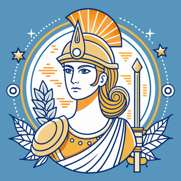 ancient greek gods illustration | ancient greek illustration