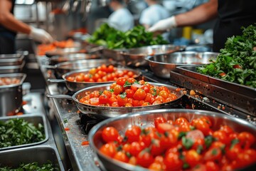 Obraz premium tasty food professional advertising food photography