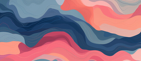 flowing layered background image